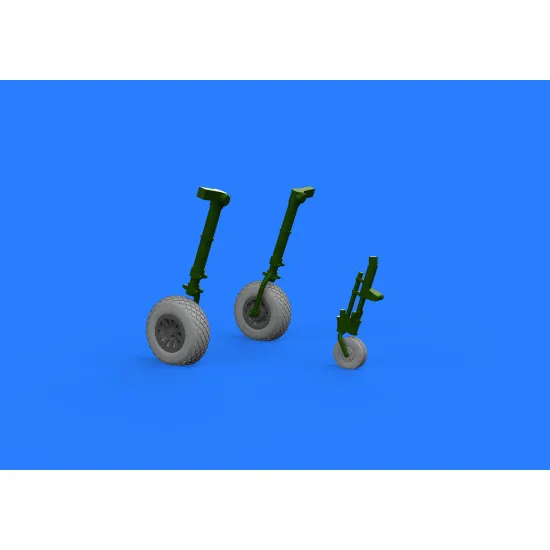 Eduard 632116 1/32 P-51D wheels Brassin for Aircraft