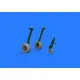 Eduard 632116 1/32 P-51D wheels Brassin for Aircraft