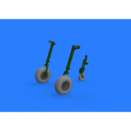 Eduard 632116 1/32 P-51D wheels Brassin for Aircraft