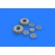 Eduard 632116 1/32 P-51D wheels Brassin for Aircraft