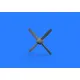 Eduard 632117 1/32 P-51D propeller Brassin for Aircraft