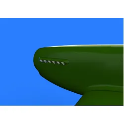 Eduard 632118 1/32 P-51D exhaust stacks Brassin for Aircraft