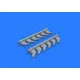 Eduard 632118 1/32 P-51D exhaust stacks Brassin for Aircraft