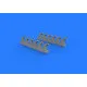 Eduard 632118 1/32 P-51D exhaust stacks Brassin for Aircraft