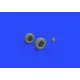 Eduard 632130 1/32 Spitfire Mk.IX wheels 4spoke w/pattern Brassin for Aircraft