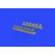 Eduard 632135 1/32 P-40E exhaust stacks Brassin for Aircraft