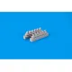 Eduard 632135 1/32 P-40E exhaust stacks Brassin for Aircraft