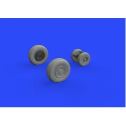 Eduard 632136 1/32 F/A-18E wheels Brassin for Aircraft