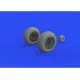 Eduard 632160 1/32 P-40E wheels Brassin for Aircraft