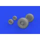 Eduard 632171 1/32 Tornado GR.4 wheels Brassin for Aircraft