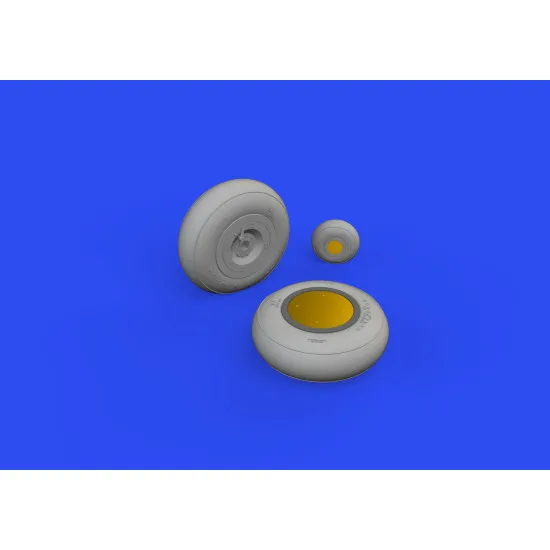 Eduard 632180 1/32 Hawk 81-A2 wheels Brassin for Aircraft