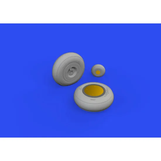 Eduard 632180 1/32 Hawk 81-A2 wheels Brassin for Aircraft
