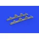 Eduard 632182 1/32 Yak-9T exhaust stacks PRINT Brassin for Aircraft