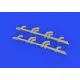 Eduard 632182 1/32 Yak-9T exhaust stacks PRINT Brassin for Aircraft