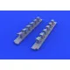 Eduard 632184 1/32 Bf 109G-2/4 exhaust stacks Brassin for Aircraft