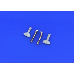 Eduard 632185 1/32 Bf 109G-2/4 undercarriage legs BRONZE Brassin for Aircraft