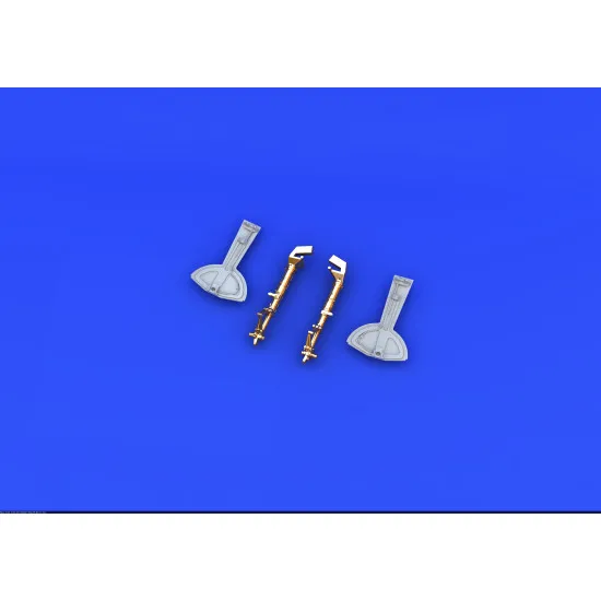 Eduard 632185 1/32 Bf 109G-2/4 undercarriage legs BRONZE Brassin for Aircraft