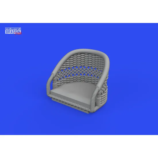 Eduard 632187 1/32 Sopwith Camel seat PRINT Brassin for Aircraft
