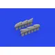 Eduard 632188 1/32 Hurricane Mk.II exhaust rounded PRINT Brassin for Aircraft