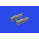Eduard 632189 1/32 Hurricane Mk.II exhaust fishtail PRINT Brassin for Aircraft