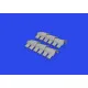 Eduard 632189 1/32 Hurricane Mk.II exhaust fishtail PRINT Brassin for Aircraft