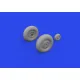 Eduard 632190 1/32 Hurricane Mk.II wheels Brassin for Aircraft