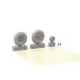 Eduard 632190 1/32 Hurricane Mk.II wheels Brassin for Aircraft