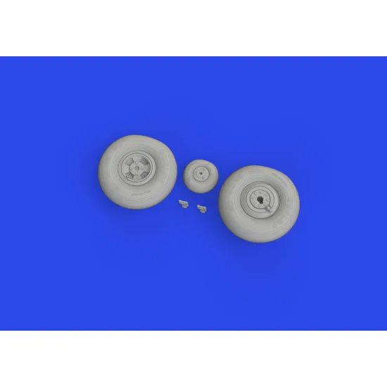 Eduard 632190 1/32 Hurricane Mk.II wheels Brassin for Aircraft