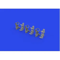 Eduard 632191 1/32 Luftwaffe rudder pedals PRINT Brassin for Aircraft