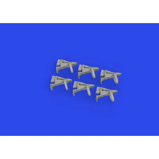 Eduard 632191 1/32 Luftwaffe rudder pedals PRINT Brassin for Aircraft