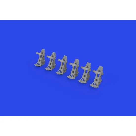 Eduard 632191 1/32 Luftwaffe rudder pedals PRINT Brassin for Aircraft
