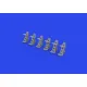 Eduard 632191 1/32 Luftwaffe rudder pedals PRINT Brassin for Aircraft