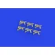 Eduard 632191 1/32 Luftwaffe rudder pedals PRINT Brassin for Aircraft
