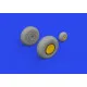 Eduard 632197 1/32 A-20G wheels Brassin for Aircraft