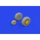 Eduard 632197 1/32 A-20G wheels Brassin for Aircraft