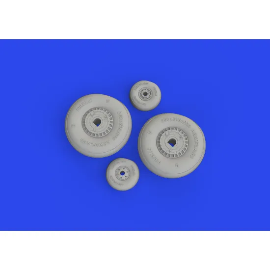 Eduard 632198 1/32 MC.202 wheels Brassin for Aircraft