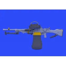 Eduard 635003 1/35 WWII British Machine Gun - Bren Mk.I w/2 Types of Magazines Brassin for AFV