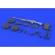 Eduard 635003 1/35 WWII British Machine Gun - Bren Mk.I w/2 Types of Magazines Brassin for AFV
