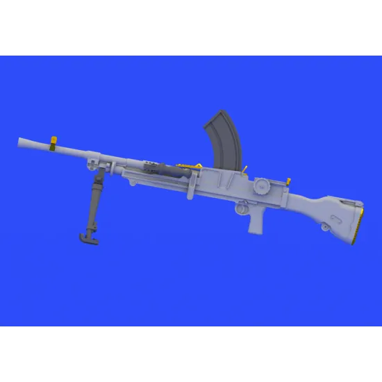 Eduard 635003 1/35 WWII British Machine Gun - Bren Mk.I w/2 Types of Magazines Brassin for AFV