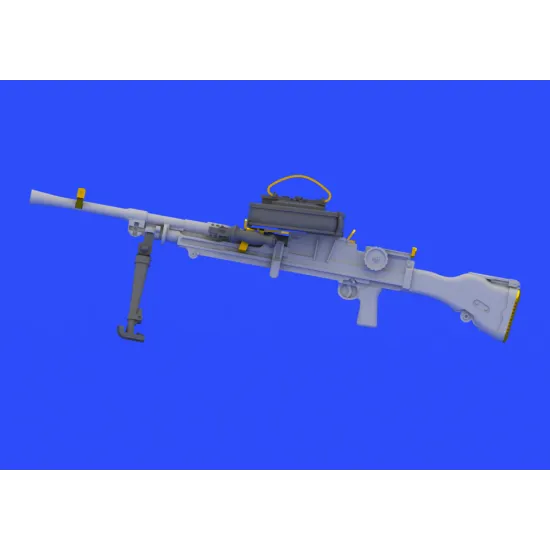Eduard 635003 1/35 WWII British Machine Gun - Bren Mk.I w/2 Types of Magazines Brassin for AFV