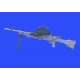 Eduard 635003 1/35 WWII British Machine Gun - Bren Mk.I w/2 Types of Magazines Brassin for AFV