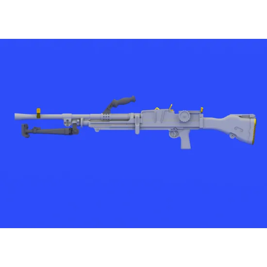 Eduard 635003 1/35 WWII British Machine Gun - Bren Mk.I w/2 Types of Magazines Brassin for AFV