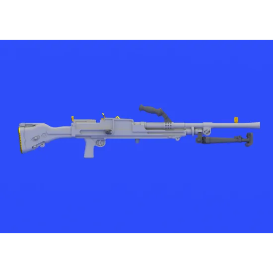 Eduard 635003 1/35 WWII British Machine Gun - Bren Mk.I w/2 Types of Magazines Brassin for AFV