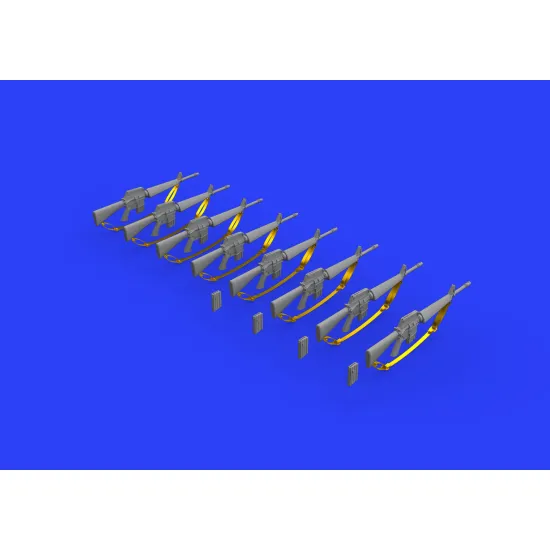 Eduard 635009 1/35 M16 rifle Vietnam War Brassin for AFV