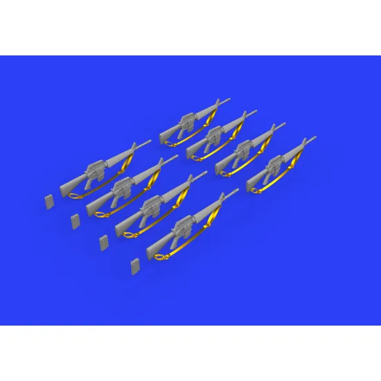 Eduard 635009 1/35 M16 rifle Vietnam War Brassin for AFV