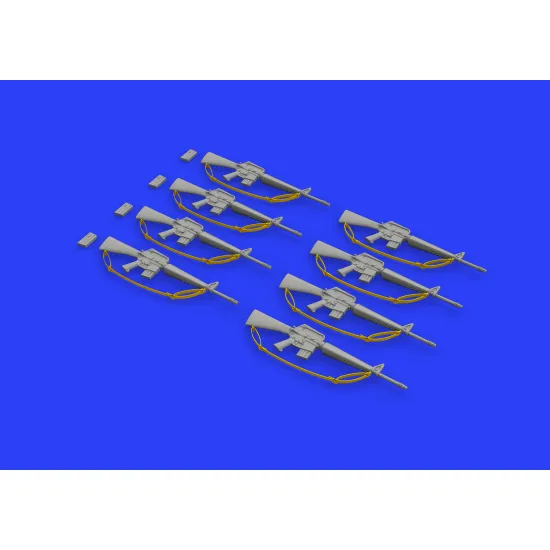 Eduard 635009 1/35 M16 rifle Vietnam War Brassin for AFV