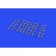 Eduard 635017 1/35 WWII German clamps Type 1 PRINT Brassin for AFV
