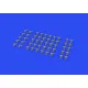 Eduard 635017 1/35 WWII German clamps Type 1 PRINT Brassin for AFV