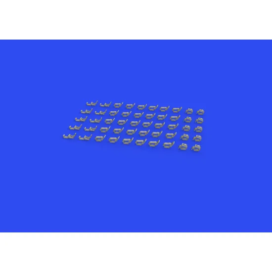 Eduard 635021 1/35 WWII German clamps Type 2 PRINT Brassin for AFV