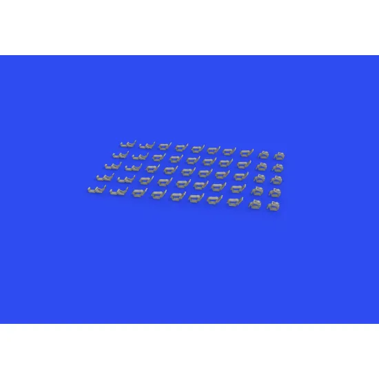 Eduard 635021 1/35 WWII German clamps Type 2 PRINT Brassin for AFV